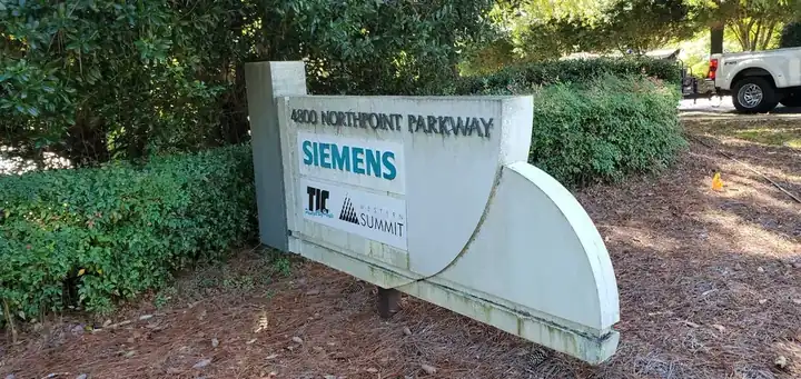 Before - Monument Sign