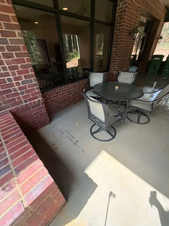 Pool Deck and Wood Pergola Cleaning in Alpharetta, GA